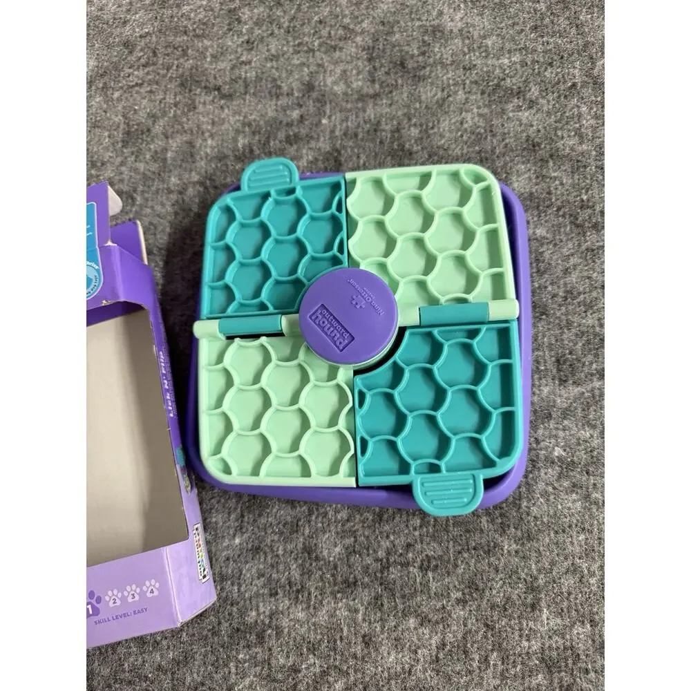 Outward Hound Nina Ottosson Lick N Flip Dog Feeder Puzzle Toy Treats N33